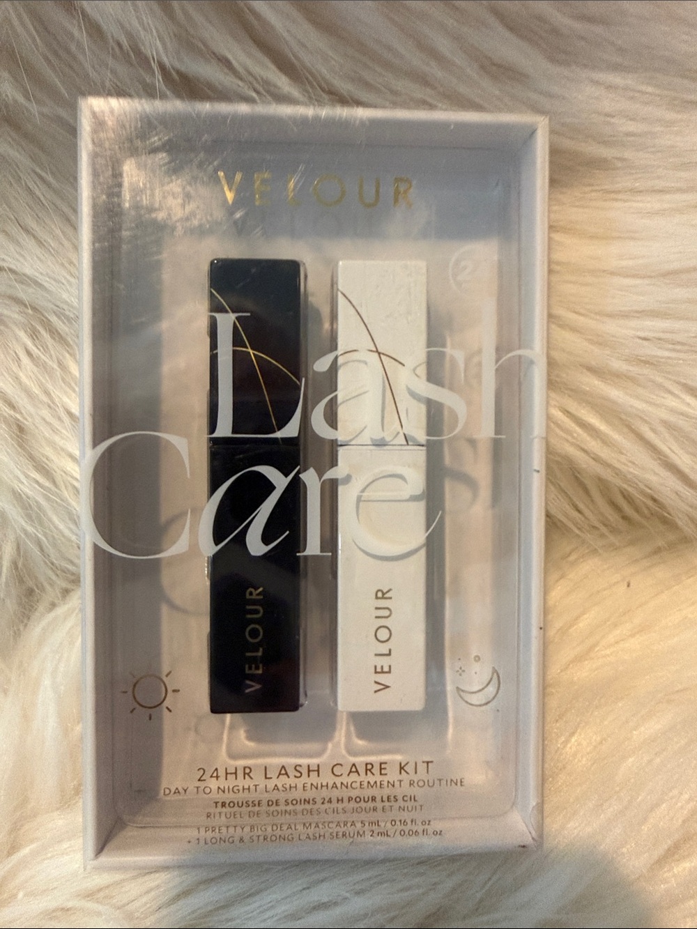 Velour 24HR Lash Care Kit — Black & White Lash Duo